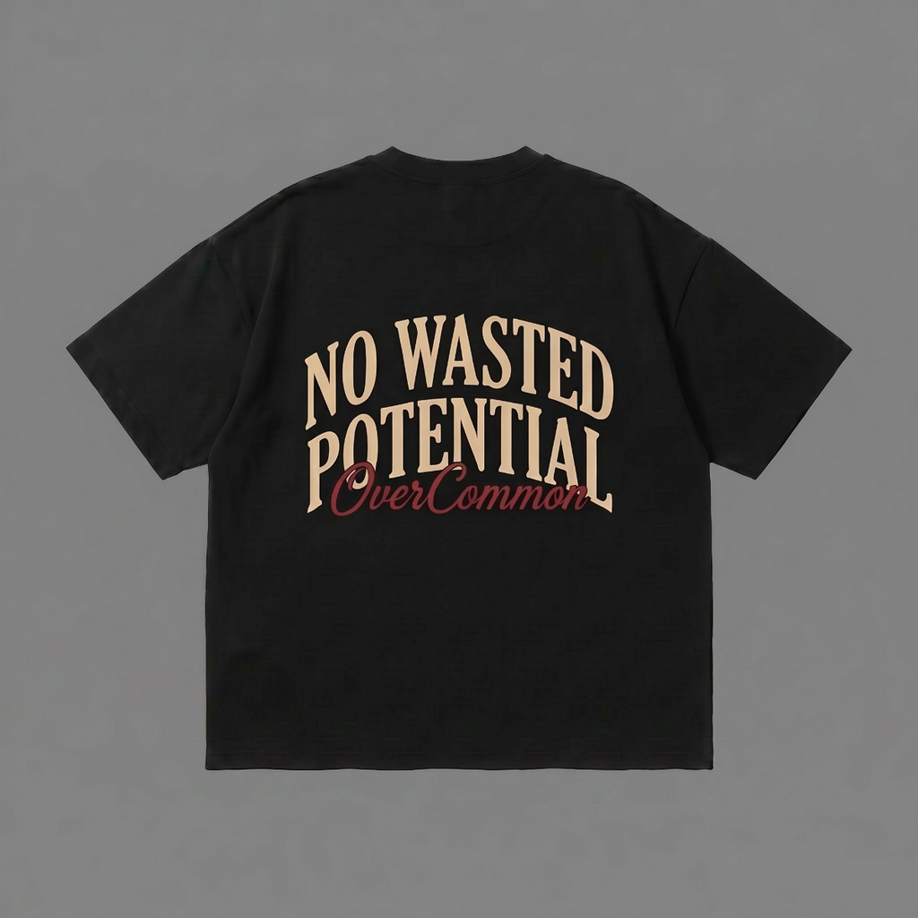 OVRCMMN Boxy Tee – Black