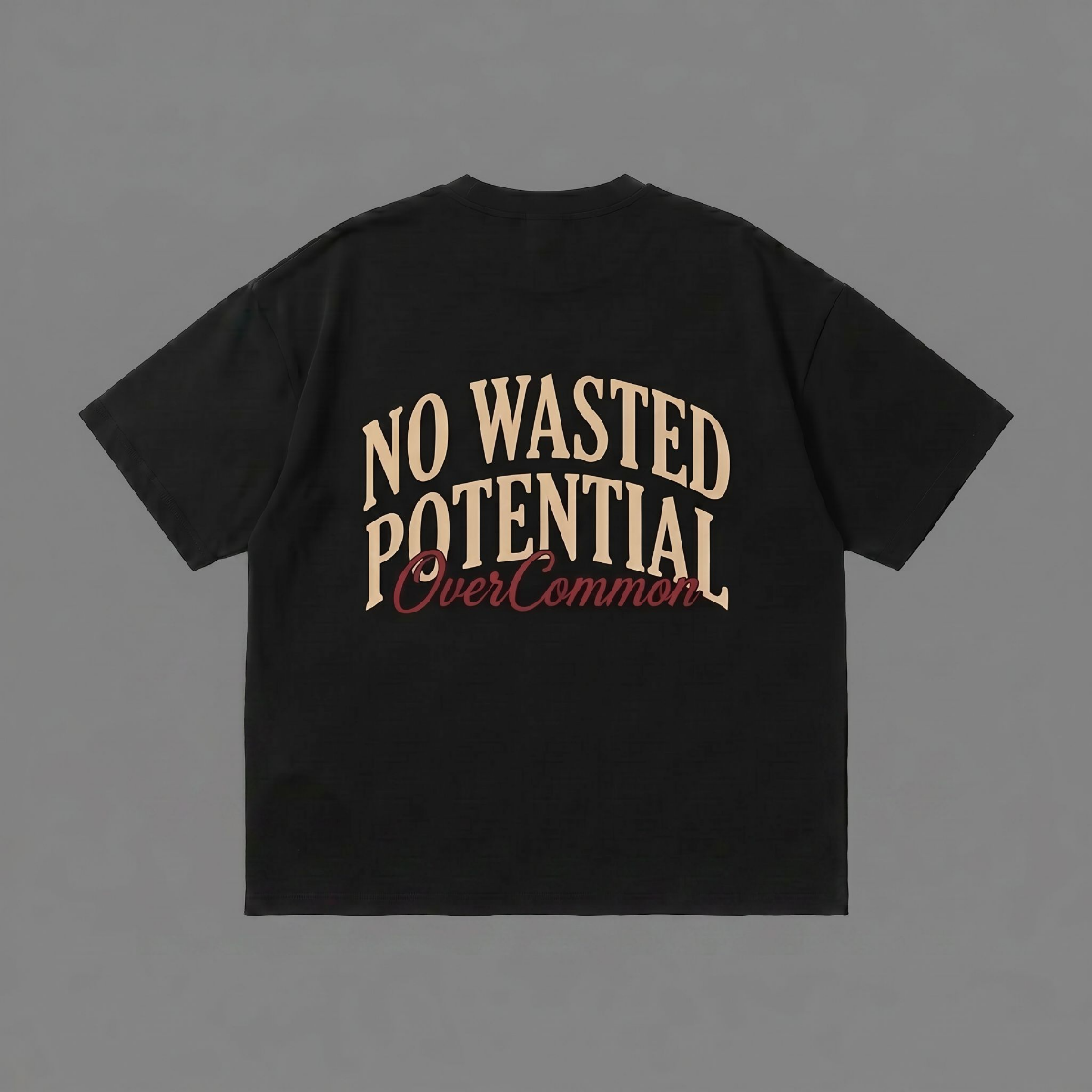 OVRCMMN Boxy Tee – Black