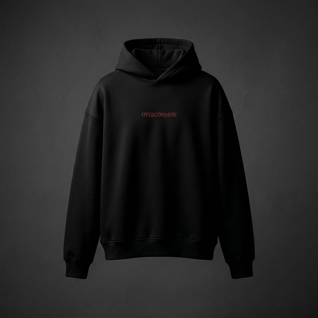 OVRCMMN Core Hoodie – Black